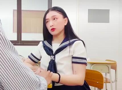放課後補習 冷豔教師遭輪番中出 白濁液灌滿子宮