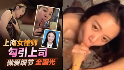 女律师沉沦上司诱惑 办公室激情偷拍视频外泄