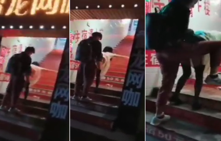 @20209343934 网吧外情侣忘情野战_路人围观刺激偷拍实录