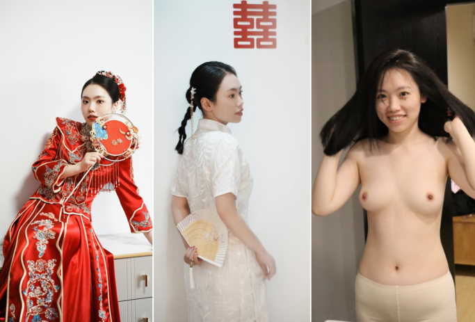 20209343934 清纯未婚妻摄影棚失身实录 淫摄师内射开发全程